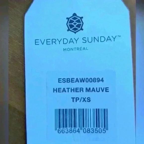 Heather Mauve One Shoulder One-piece Swimsuit - XS NWT - Picture 4 of 5